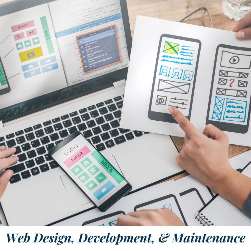 Website Development, Design, Maintenance